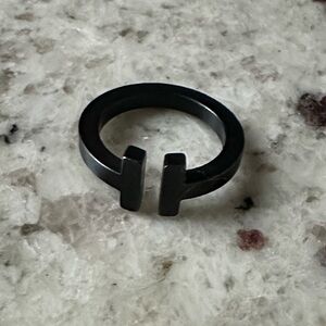 Tiffany & Co. Black Ring